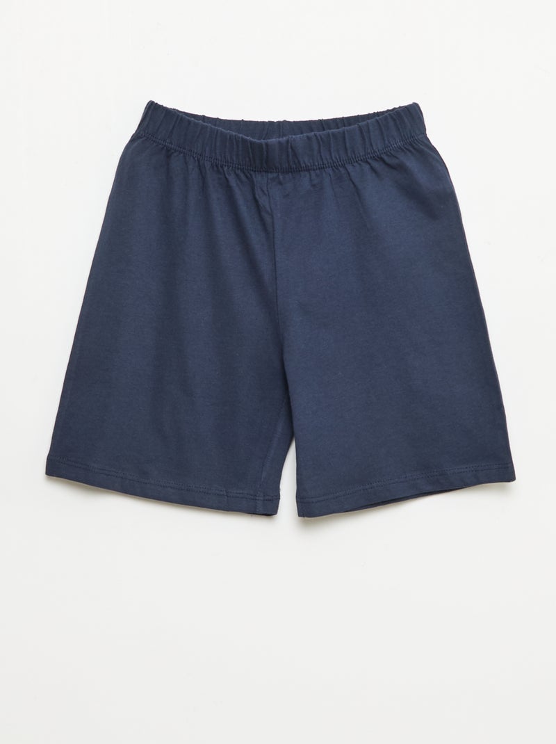 Pyjamaset 'Sonic' van katoen Blauw - Kiabi