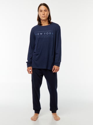 Pyjamasetje - Lange broek + T-shirt - 2-delig
