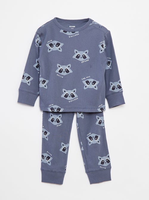 Pyjamasetje - T-shirt + broek - 2-delig - Kiabi
