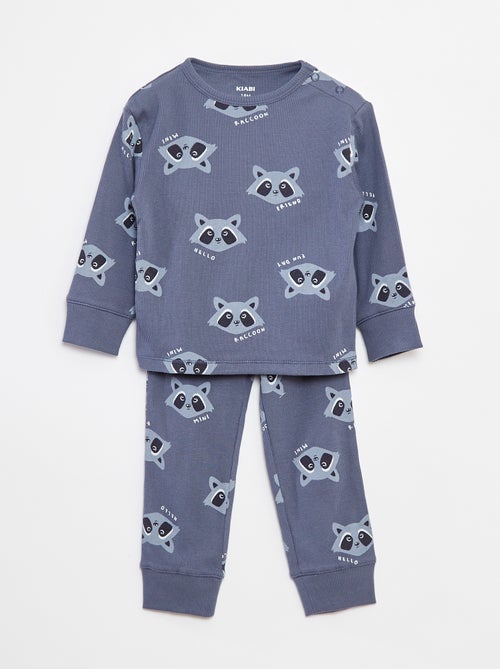 Pyjamasetje - T-shirt + broek - 2-delig - Kiabi