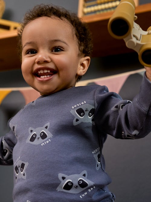 Pyjamasetje - T-shirt + broek - 2-delig - Kiabi