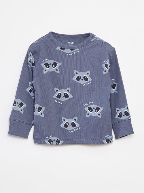 Pyjamasetje - T-shirt + broek - 2-delig - Kiabi