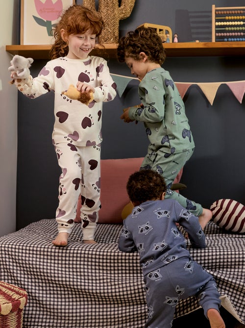 Pyjamasetje - T-shirt + broek - 2-delig - Kiabi