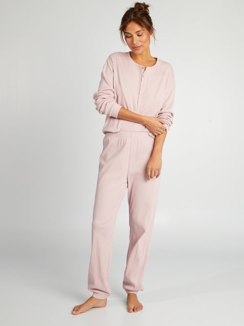 Pyjamasetje - T-shirt + broek - 2-delig - Kiabi