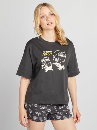 Pyjamasetje - T-shirt + short 'Minions'