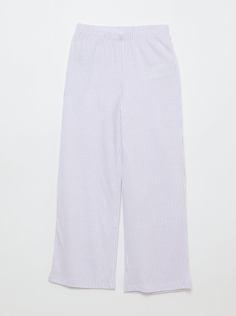 Pyjamasetje 'Disney' - 2-delig Paars - Kiabi