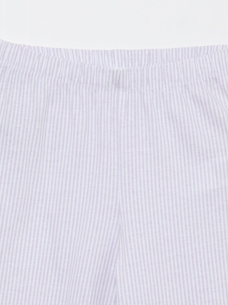 Pyjamasetje 'Disney' - 2-delig Paars - Kiabi