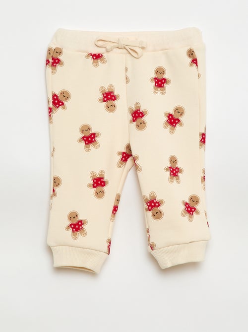 Pyjamasetje met kerstprint - Kiabi