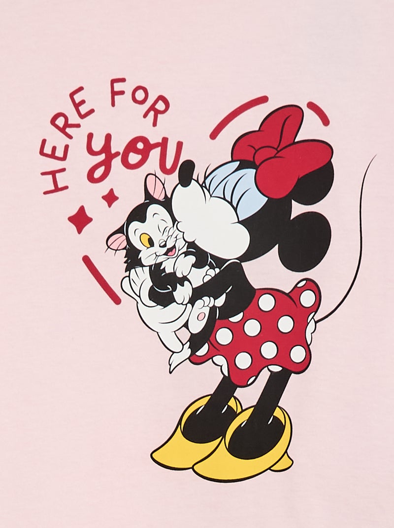 Pyjamasetje 'Minnie' 'Disney' - 2-delig Rose - Kiabi