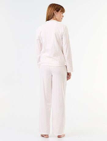Pyjamashirt + broek met motief - 2-delig