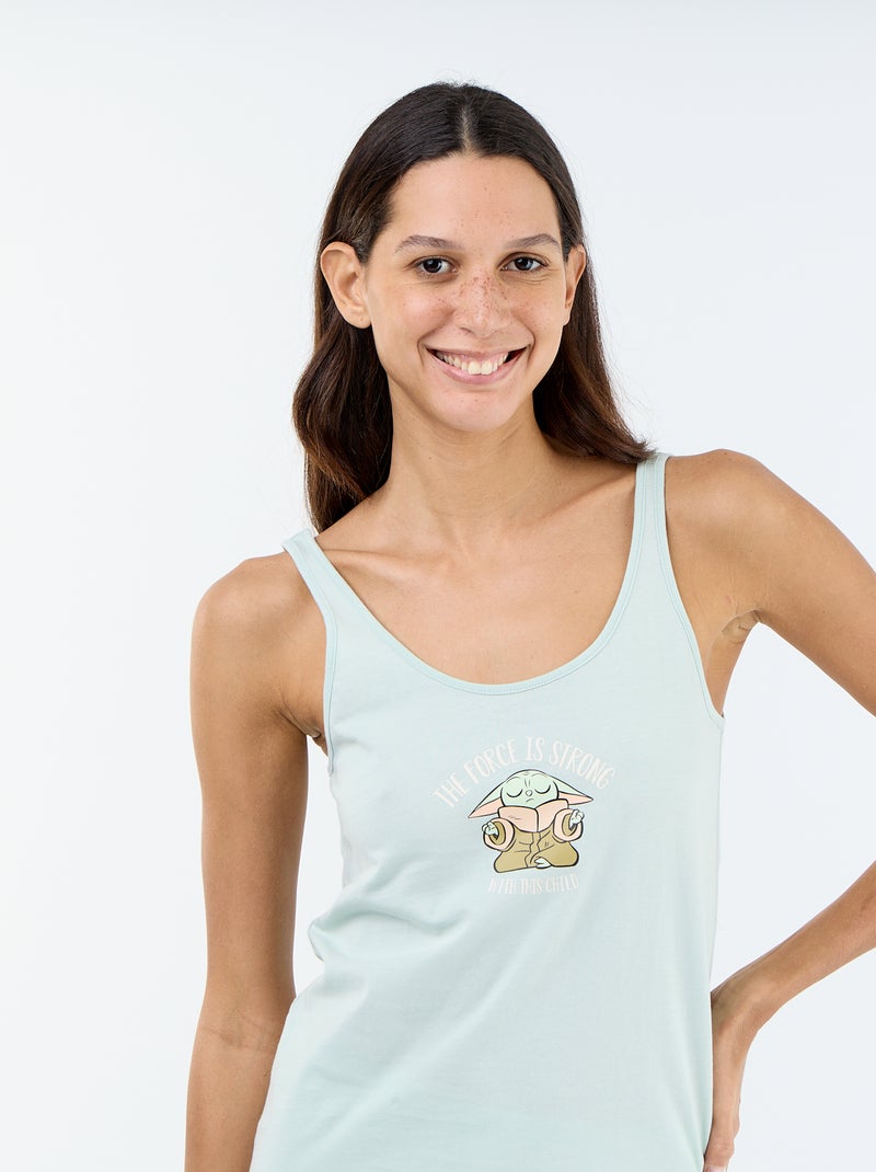 Pyjamashort 'Disney' - 2-delig Groen - Kiabi