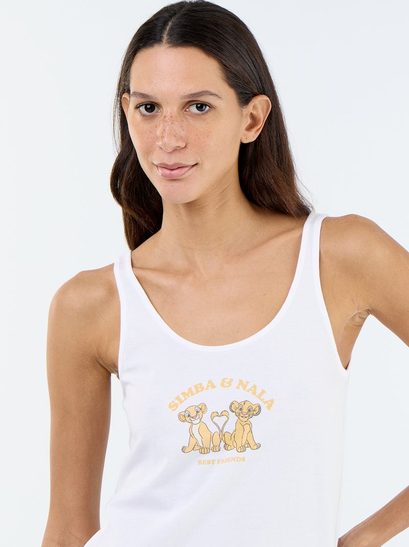 Pyjamashort 'Disney' - 2-delig Wit - Kiabi