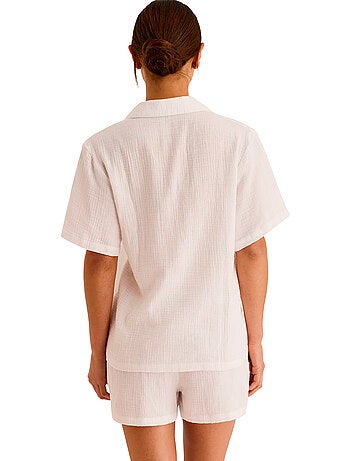 Pyjamashort met slipe mouwen HOMEWEAR P119