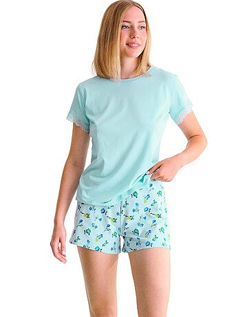 Pyjamashort t-shirt BLOOMY