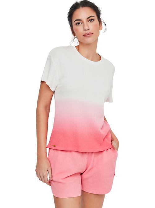 Pyjamashort t-shirt HOMEWEAR P118 - Kiabi Pyjamashort t-shirt HOMEWEAR P118 - Kiabi