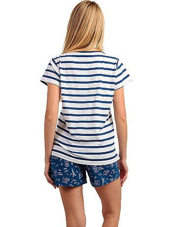 Pyjamashort t-shirt marie paris disney