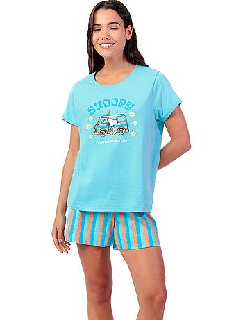 Pyjamashort t-shirt snoopy van peanuts