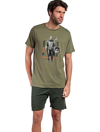 Pyjamashort t-shirt the kid star wars