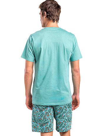 Pyjamashort t-shirt vacation mode disney