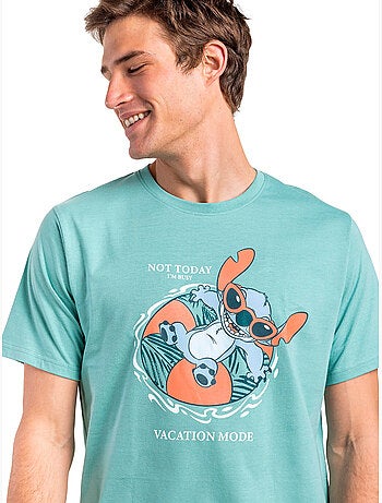 Pyjamashort t-shirt vacation mode disney