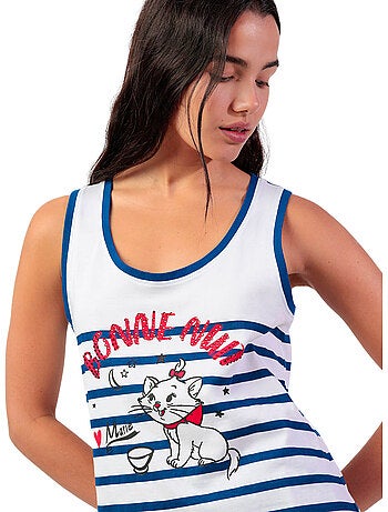 Pyjamashort tanktop marie paris disney