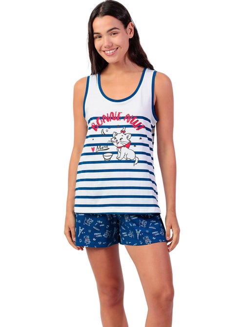 Pyjamashort tanktop marie paris disney - Kiabi Pyjamashort tanktop marie paris disney - Kiabi