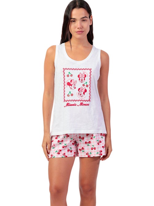 Pyjamashort tanktop minnie cherry disney - Kiabi