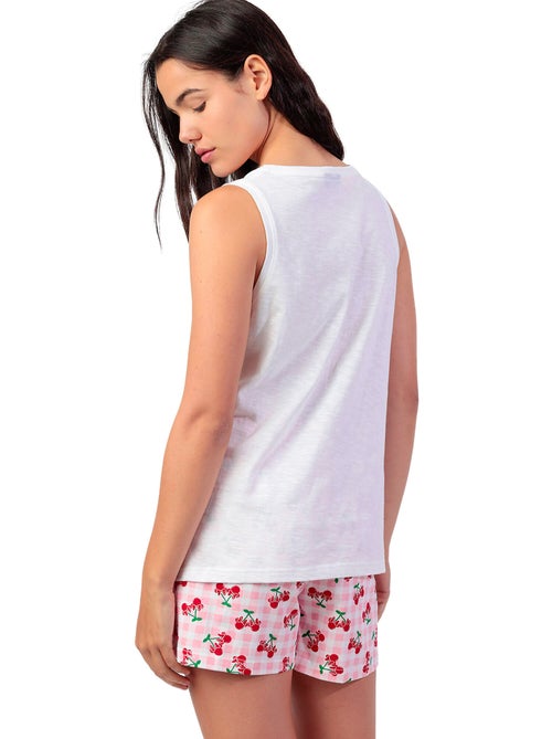 Pyjamashort tanktop minnie cherry disney - Kiabi