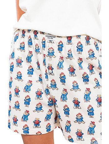 Pyjamashort tanktop watercolor summer paddington