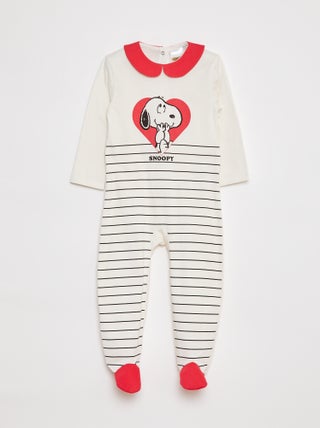 Pyjama/slaappakje met Snoopy-print
