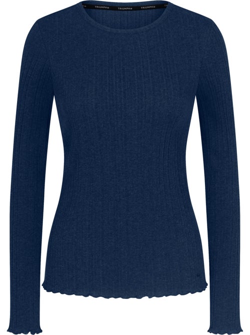 Pyjamatop met lange mouwen versatile rib - Kiabi Pyjamatop met lange mouwen versatile rib - Kiabi