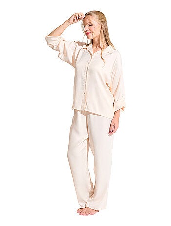 Pyjamatop shirt met lange mouwen paris