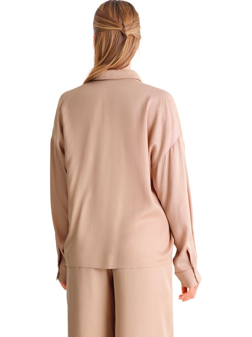 Pyjamatop shirt met lange mouwen stella - Kiabi Pyjamatop shirt met lange mouwen stella - Kiabi