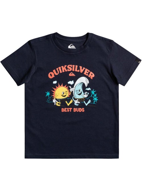 Quiksilver Bestbuds T-shirt voor jongens, marineblauw - Kiabi