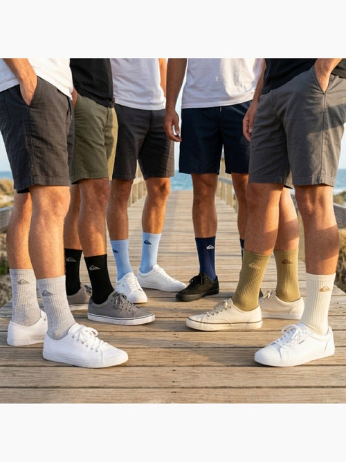 Quiksilver Heren Sokken Set - 6 Paar Regular Crew - Kiabi