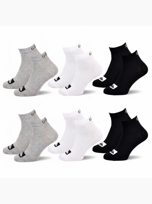 Quiksilver Herenokken Quarter Set 6 Paar Sport - Kiabi