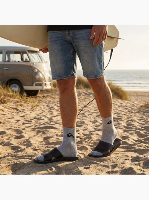 Quiksilver Herenokken Quarter Set 6 Paar Sport - Kiabi