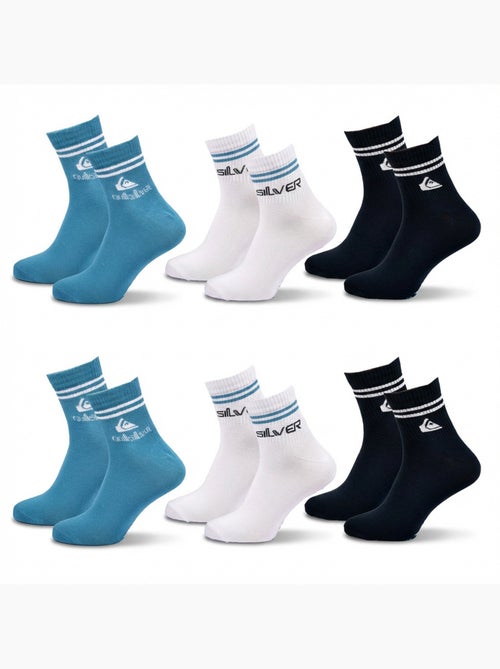 Quiksilver Herenokken Quarter Set 6 Paar Sport - Kiabi