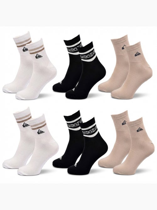 Quiksilver Herenokken Quarter Set 6 Paar Sport - Kiabi