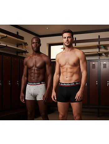 Quiksilver officiële licentie boxershorts heren set van 4 geschenkdoos