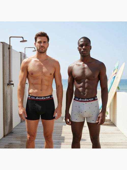 Quiksilver officiële licentie boxershorts heren set van 4 geschenkdoos - Kiabi