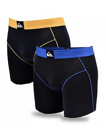 Quiksilver Pack de 2 Boxers Homme Microfibre Sport