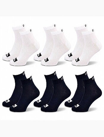 Quiksilver Pack de Chaussettes Enfant QUARTER Lot 6 Paires Sport
