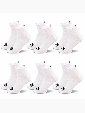Quiksilver Pack de Chaussettes Enfant QUARTER Lot 6 Paires Sport