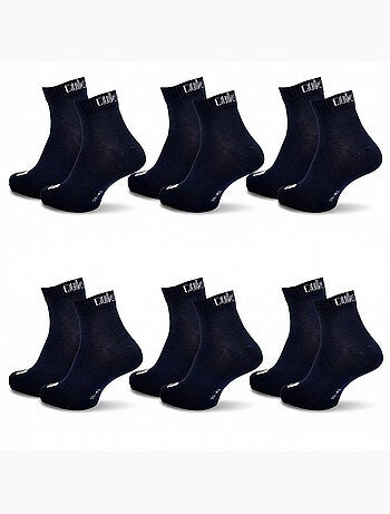 Quiksilver Pack de Chaussettes Enfant QUARTER Lot 6 Paires Sport