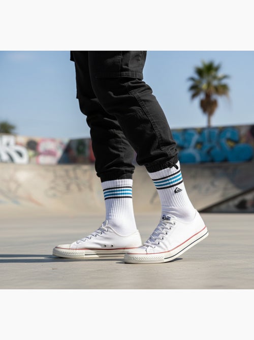 Quiksilver Pack de Chaussettes Homme Crew Lot 6 Paires Regular Lifestyle - Kiabi Quiksilver Pack de Chaussettes Homme Crew Lot 6 Paires Regular Lifestyle - Kiabi
