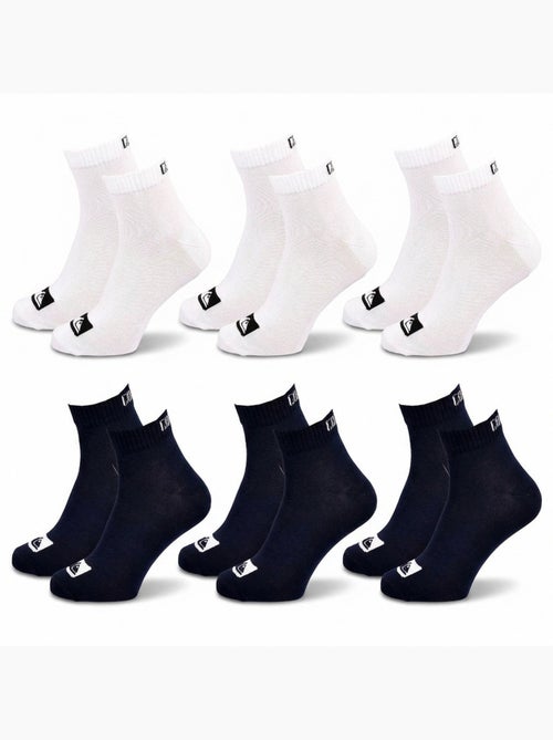 Quiksilver Pack de Chaussettes Homme QUARTER Lot 6 Paires Sport - Kiabi Quiksilver Pack de Chaussettes Homme QUARTER Lot 6 Paires Sport - Kiabi