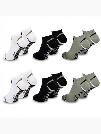 Quiksilver pack de chaussettes homme sneaker lot 6 paires sport