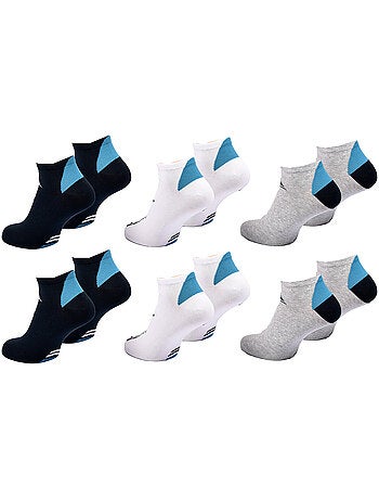 Quiksilver pack de chaussettes homme sneaker lot 6 paires sport