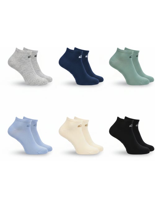 Quiksilver pack de chaussettes homme sneaker lot 6 paires sport - Kiabi Quiksilver pack de chaussettes homme sneaker lot 6 paires sport - Kiabi